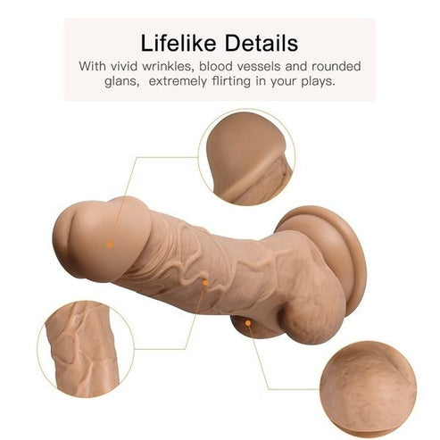 Big Realistic Suction Dildo For Women