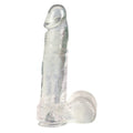 8 Inch Jelly Dildo With Big Balls