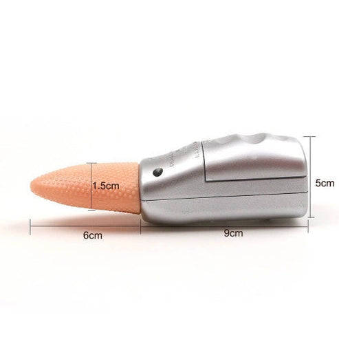 Real Skin Vibrating Tongue Stimulator