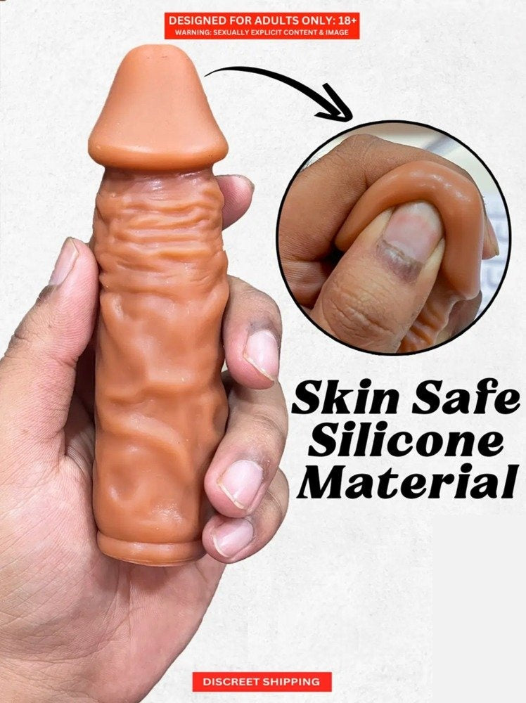 6 Inch Realistic Penis Sleeve