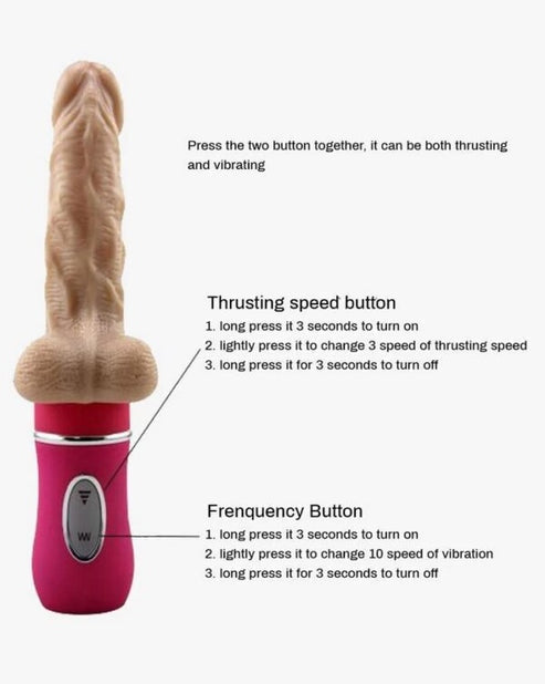 AILIGHTER Automatic Telescopic Dildo