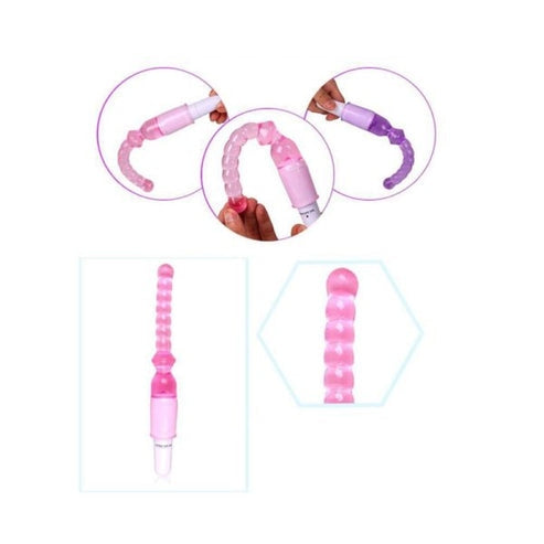 9 Inch Anal Beads Vibrator