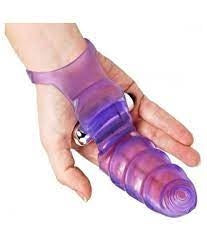 2 Finger Me Sleeve Vibrator For Couple Sex Toy